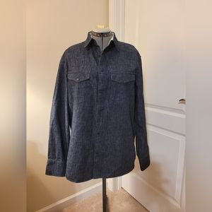 New Rag & Bone Man Denim Shirt XL